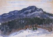 Claude Monet Mount Kolsaas Sweden oil painting artist